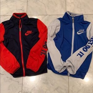 Boys Nike track jackets